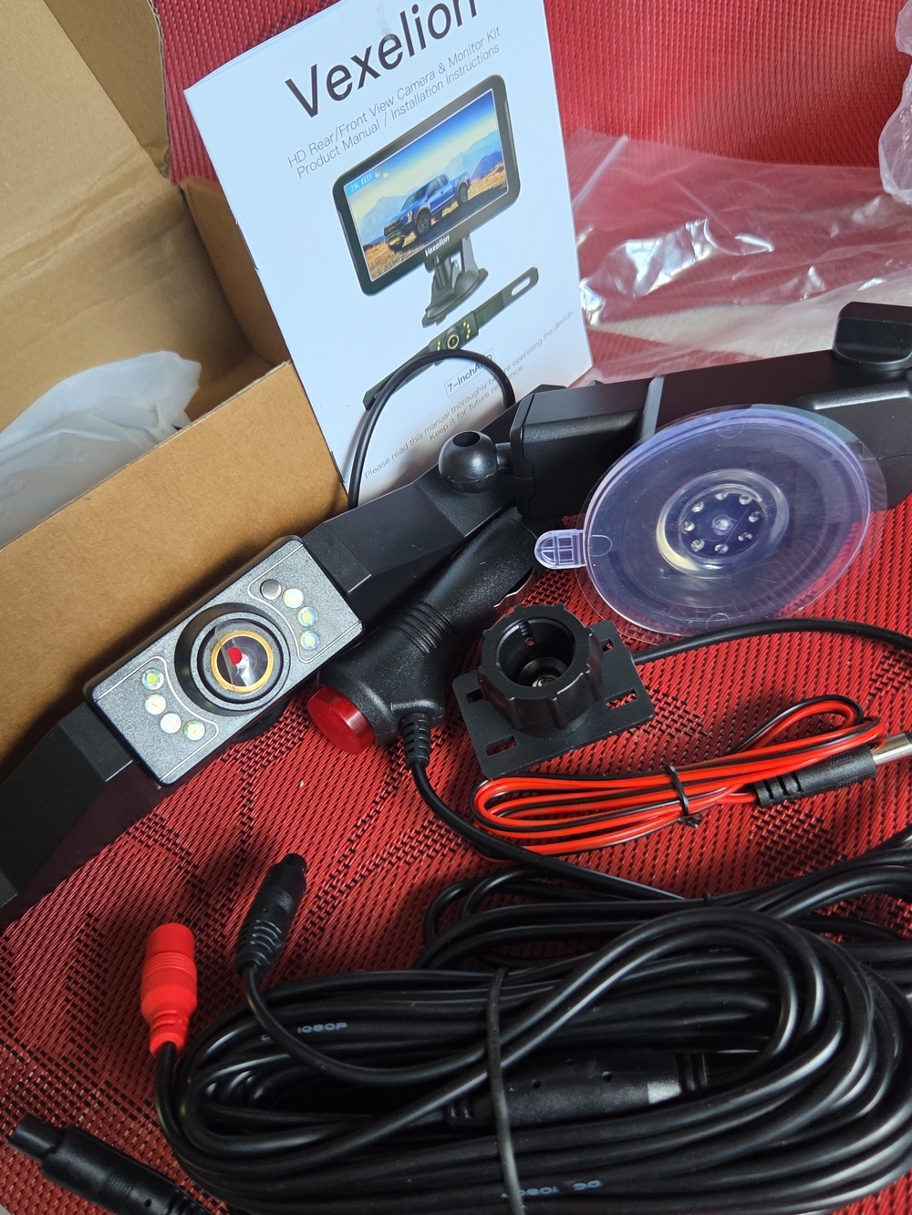 Vexelion HD Rear/Front View Camera & Monitor Kit